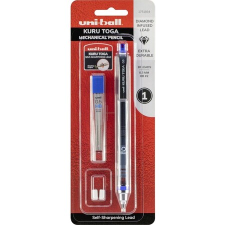 Uni-Ball Mechanical Pencil, 0.5mm Lead, Blue UBC1751934